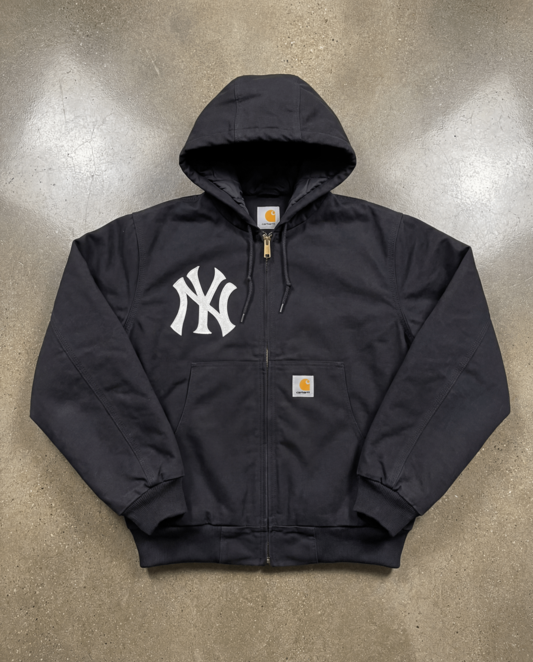 Reworked Carhartt x NYY Jacket (Black)