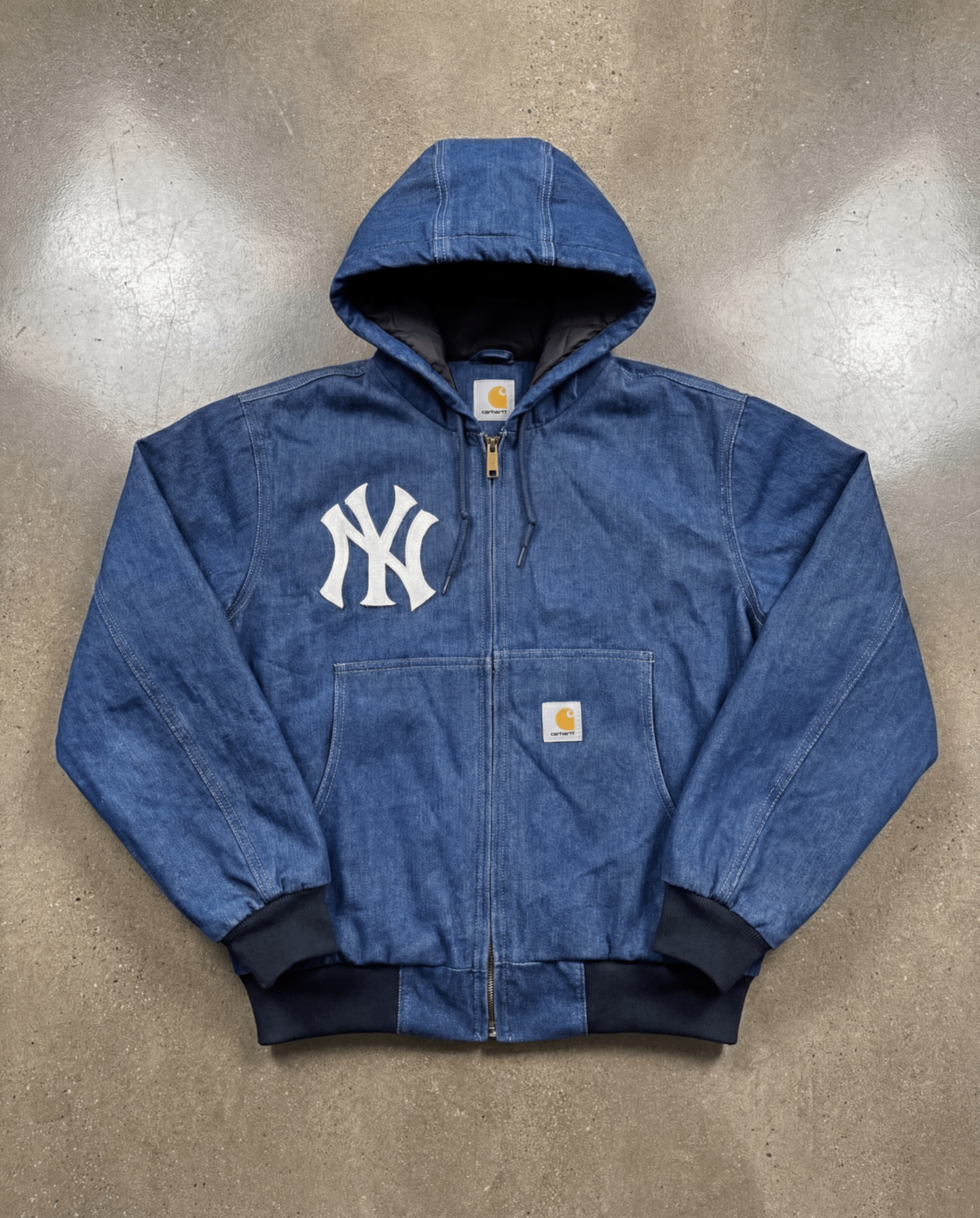Reworked Carhartt x NYY Jacket (Denim)